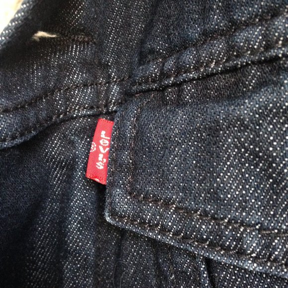 Levi's - Sherpa Trucker Denim Jean Jacket - Picture 13 of 16
